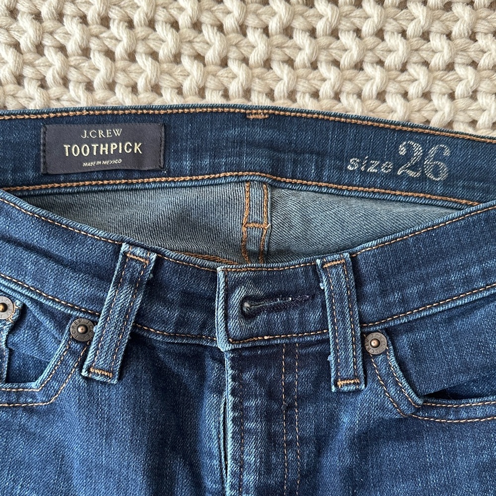 J. Crew Women's Toothpick Jeans